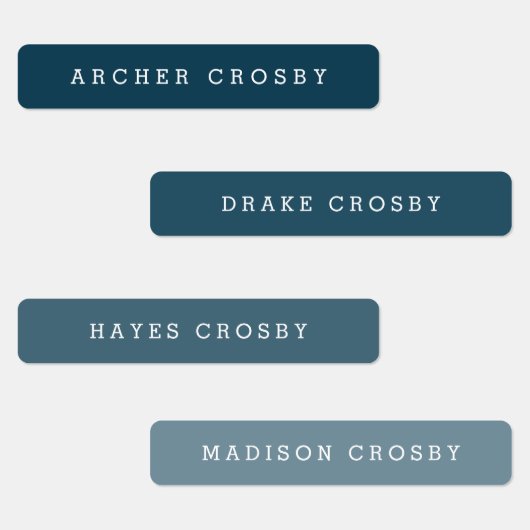 シンプル型防水名 ラベル (グループ)