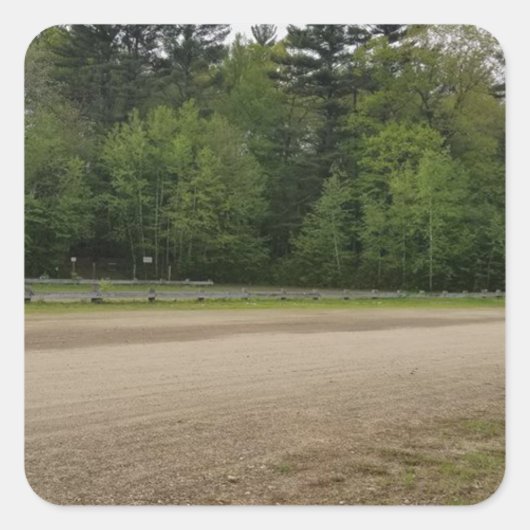 シンプル場所 スクエアシール (正面)