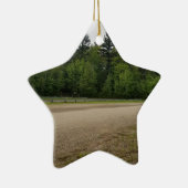 シンプル場所 セラミックオーナメント (右)