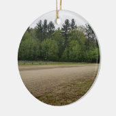 シンプル場所 セラミックオーナメント (左)