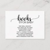 シンプル墨書書書要求囲い エンクロージャーカード (正面)