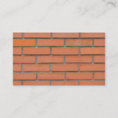 シンプル壁建築建物業 名刺 (裏面)