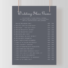 シンプル夕べボホ結婚のシューゲーム