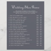 シンプル夕べボホ結婚のシューゲーム (正面)