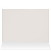 シンプル夕日、ミニマ空白のリストグリーティングカード (内部横(上))