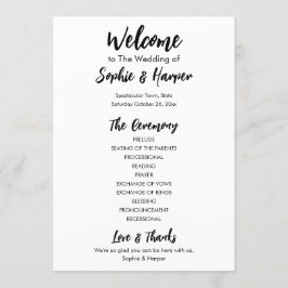 シンプル多用途モダン黒カジュアルと白 プログラム