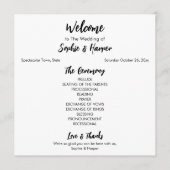 シンプル多用途モダン黒カジュアルと白 プログラム (正面)