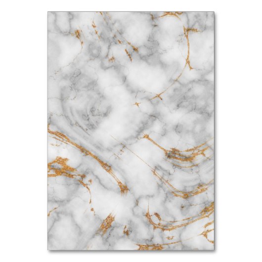 シンプル大理石グレーエレガントウェディングテーブル番号 テーブルナンバー (裏面)