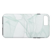 シンプル大理石テクスチパーソナライズされたャ Case-Mate iPhoneケース (裏面(横))