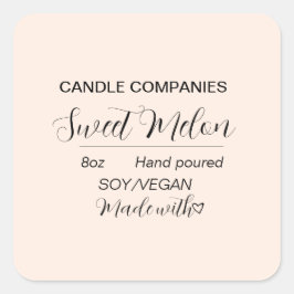 シンプル大豆ビーガンローンドルメーカー事業 スクエアシール