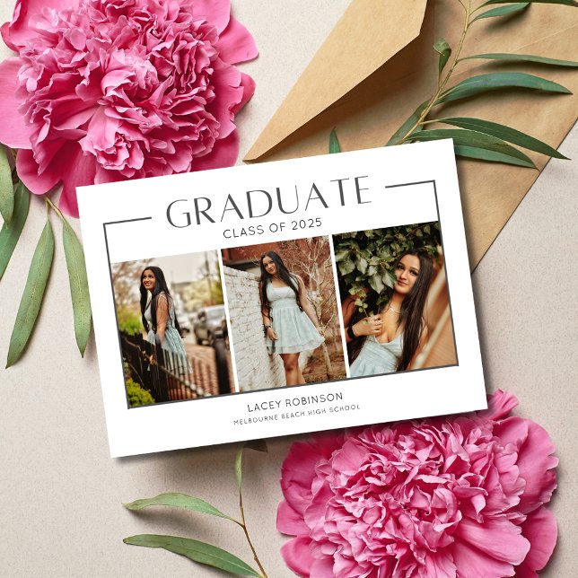 シンプル女子3写真高校卒業 (Simple Girl 3 Photo High School Graduation)