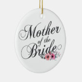 シンプル嫁の母結婚母 |オーナメント セラミックオーナメント (右)