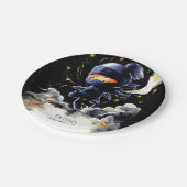 シンプル子忍者誕生日 ペーパープレート (アングル)