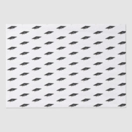 シンプル学校大学卒業式キャップ 薄葉紙