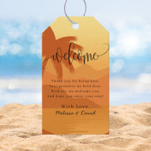 シンプル宛先モダンビーチ結婚式ようこそ