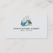 シンプル実在名所名刺券 名刺 (正面)