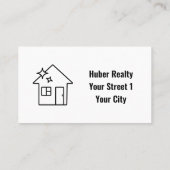 シンプル実在資産投資家 名刺 (裏面)