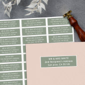 シンプル客結婚は27人の受信者ラベルを住所とする シール