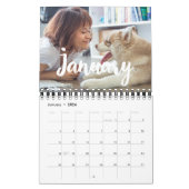 シンプル家族カレンダー2026 カレンダー (1月 2026)