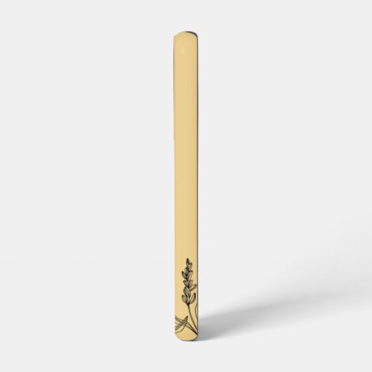 シンプル小麦 SAMSUNG GALAXYケース (左側面)