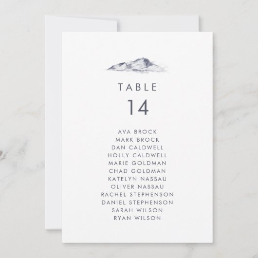 シンプル山台番号座席表 (裏面)