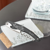 シンプル山花パーソナライズされた披露宴 ソムリエナイフ