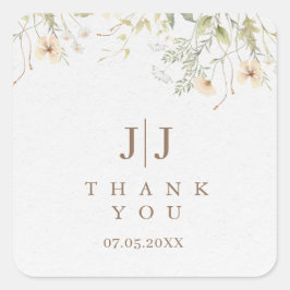 シンプル山花結婚様お願い スクエアシール