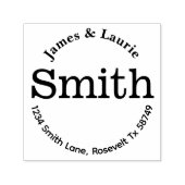 シンプル差出人住所 セルフインキングスタンプ (デザイン)