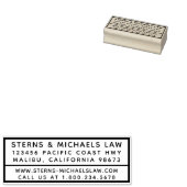 シンプル差出人住所 ラバースタンプ (押印)