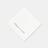 シンプル平エレガント平 スタンダードカクテルナプキン (角)