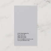 シンプル平淡グレートレンディー 名刺 (裏面)