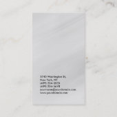 シンプル平灰色トレンディーコンサルタント 名刺 (裏面)