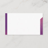 シンプル幾何企業の図形 名刺 (裏面)