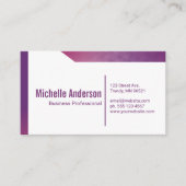 シンプル幾何企業の図形 名刺 (正面)