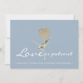 シンプル延期さ結婚れた日付の変更 セーブザデート (正面)