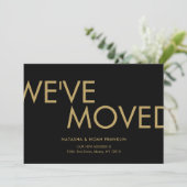 シンプル引っ越しましたの新しいアドレスのお知らせ (スタンド正面)