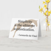 シンプル引用文とジャンパー馬 カード (黄色い花)