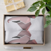 シンプル形状幾何学象の頭 薄葉紙 (ギフト)