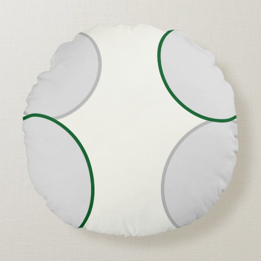 シンプル形 ラウンドクッション (正面)