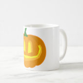 シンプル彫りカボチャ コーヒーマグカップ (正面右)