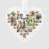 シンプル心モダン型フォトコラージュ オーナメント (裏面)