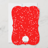 シンプル応援書道台本の写モダン真 シーズンカード (裏面)