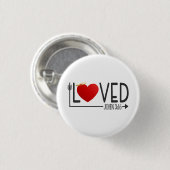 シンプル愛されたバイブル・バスレンタイン |ピンボタン 缶バッジ (正面&裏面)