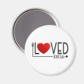 シンプル愛されたバイブル・バスレンタイン |マグネット マグネット (正面/裏面)