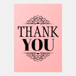 シンプル感謝していデザインオーナメント