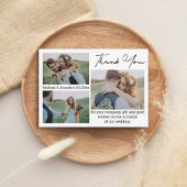 シンプル感謝してい3結婚枚 ノートカード