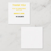 シンプル感謝してい ノートカード (正面/裏面)