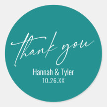 シンプル手書きコンテンポラリーティール（緑がかった色）あり