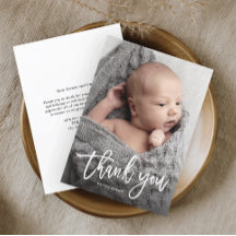 シンプル手書きベビー写真