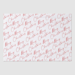 シンプル手書きメリークリスマス 薄葉紙
